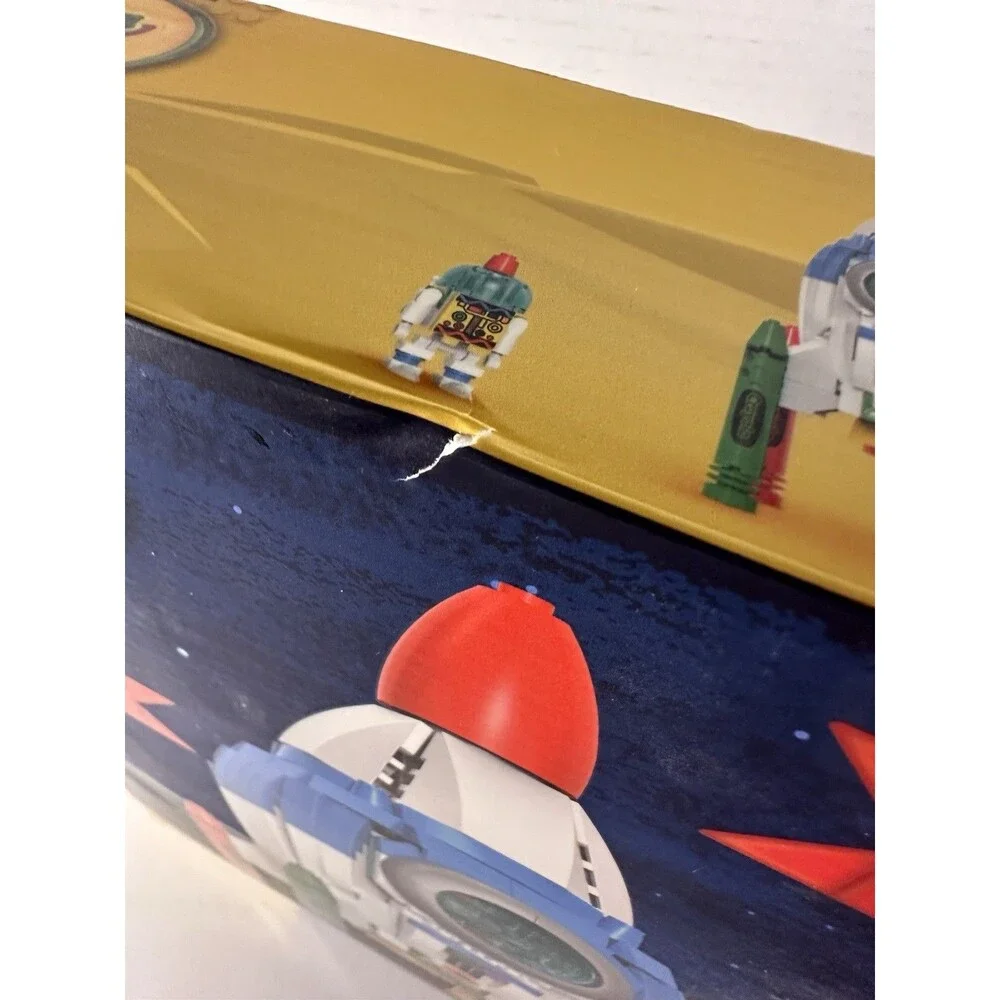 Crayola Rocketship Brick Building Set ( Brickcraft )